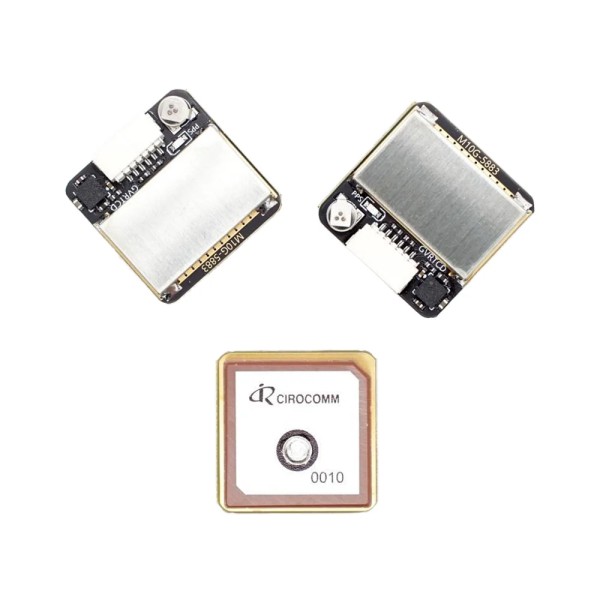 MicoAir M10G-5883 GNSS Module 20mm Size with QMC5883L Module for FPV/Racing Drones/Robotics/Boats